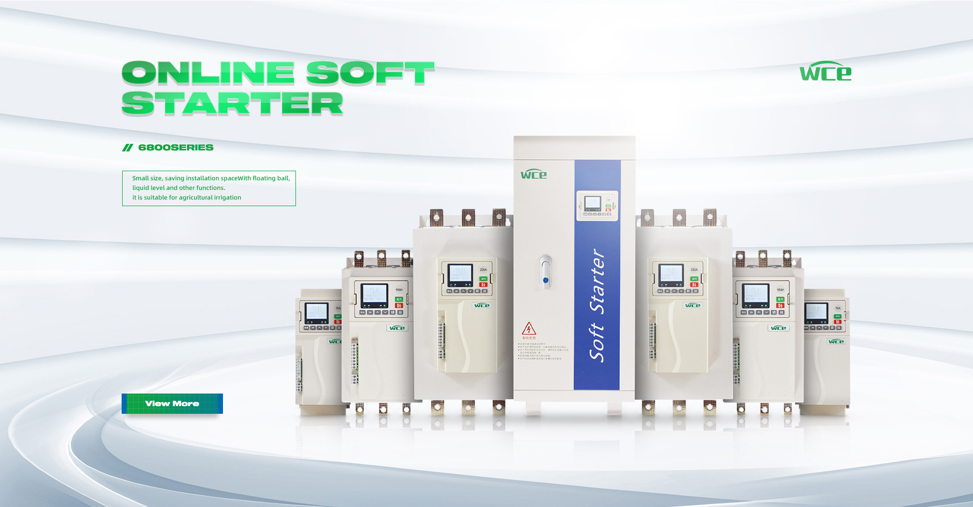 Série 6800 Soft Starters: Innovative Design permet un contrôle moteur efficace