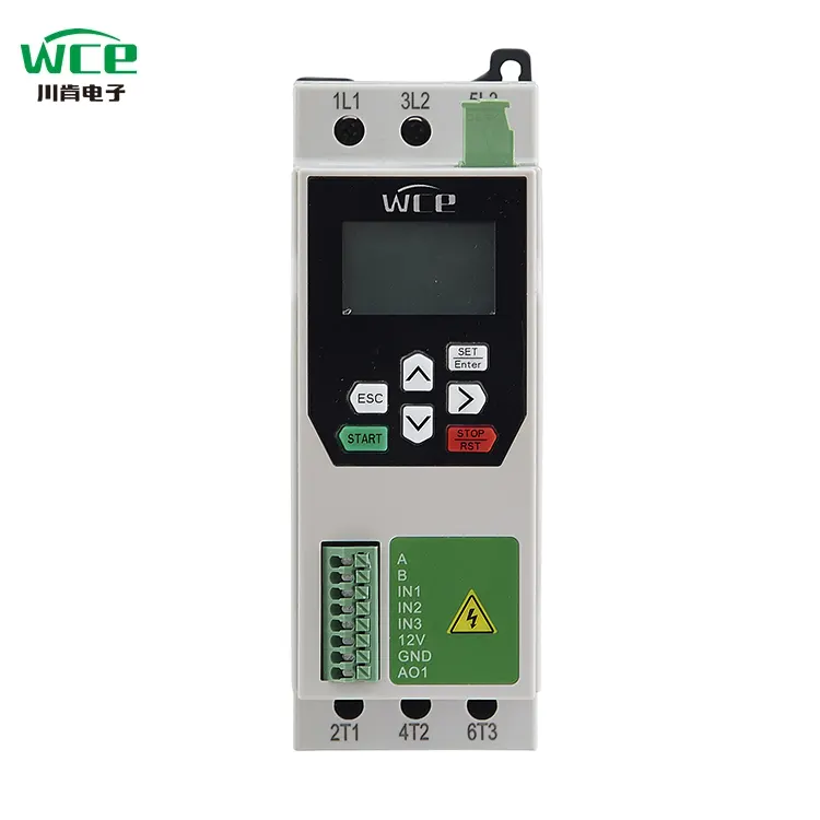 3 phase 380v Construit Installé Starter Soft 1HP 0,75KW