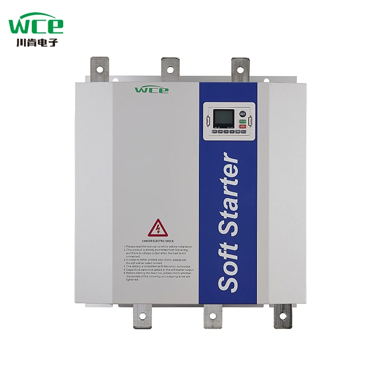 400KW Soft Starter en ligne avec l'anglais